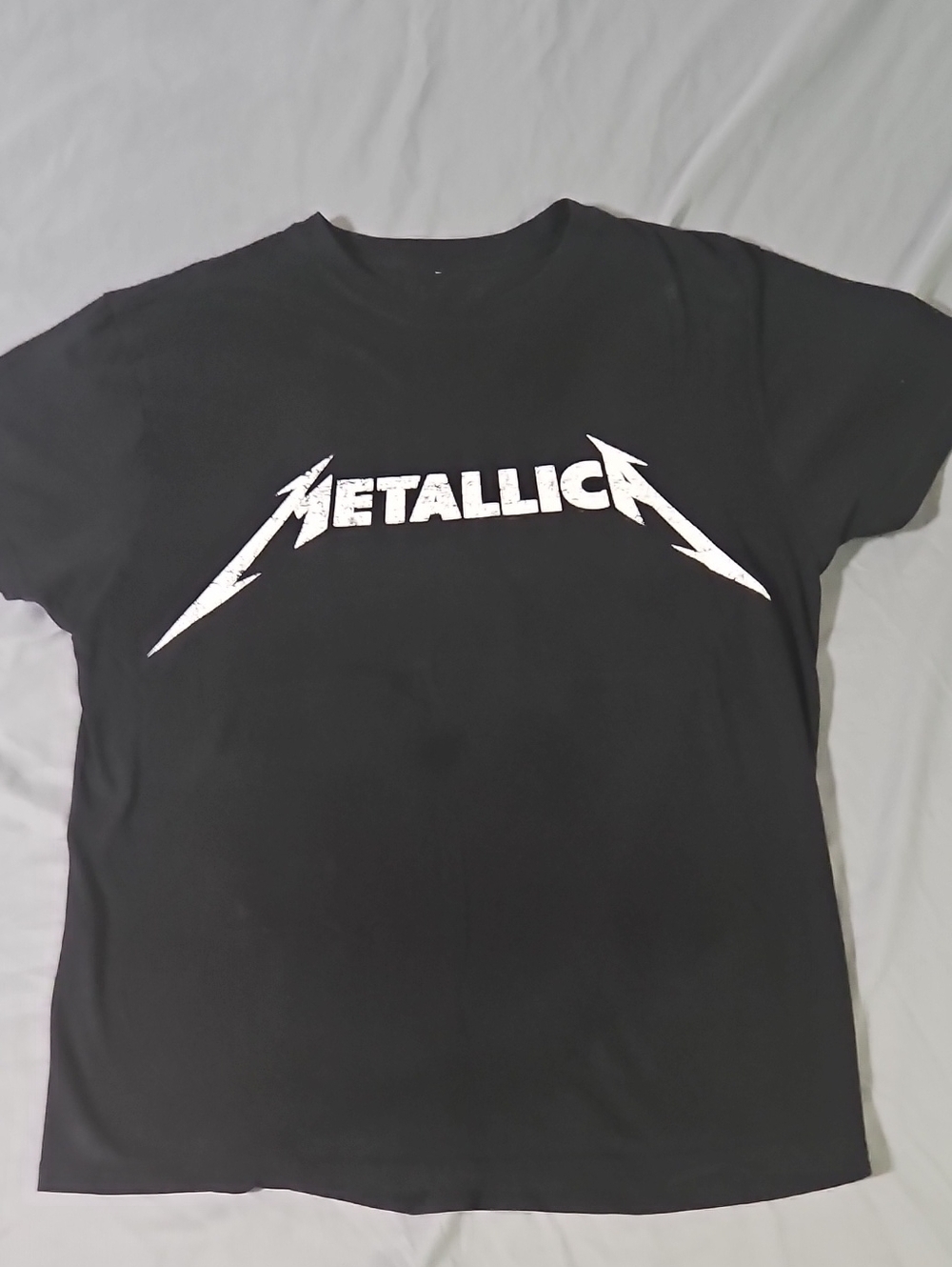 Metallica Women's Black Short Sleeve Logo Tee